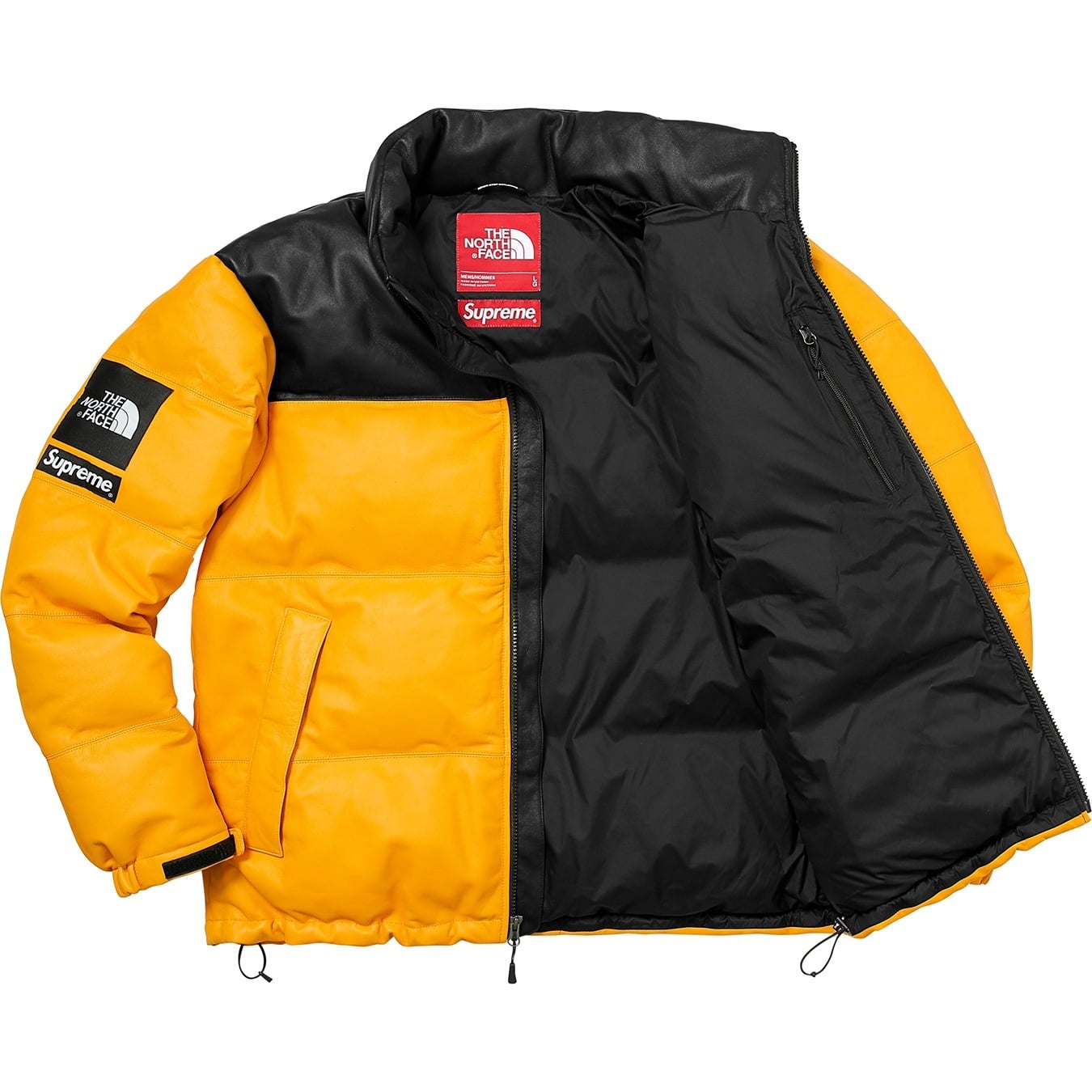 Supreme®/The North Face® Leather Nuptse Jacket view 22